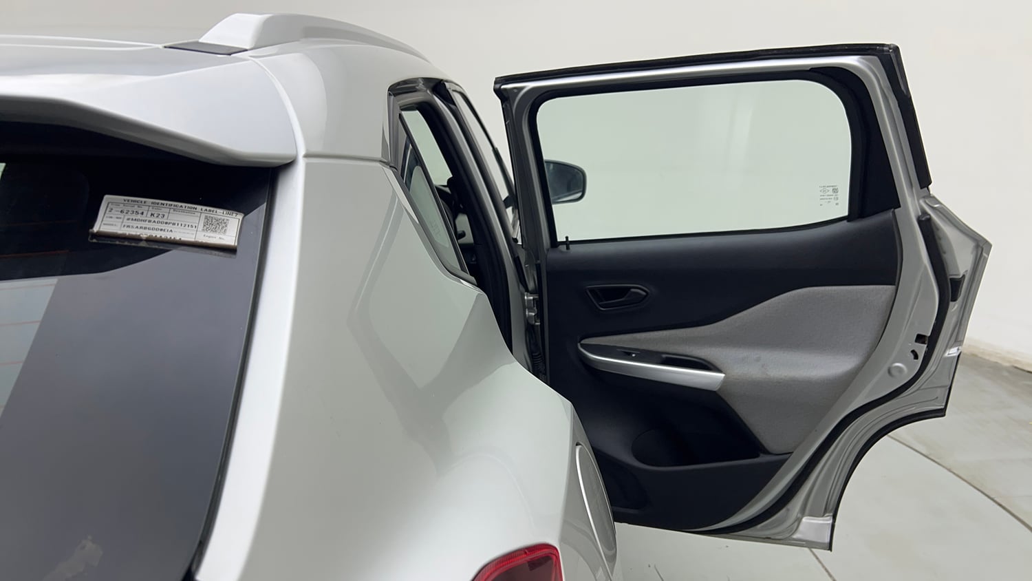 Used 2023 Nissan Magnite XE AMT Petrol Automatic interior RIGHT REAR DOOR OPEN VIEW