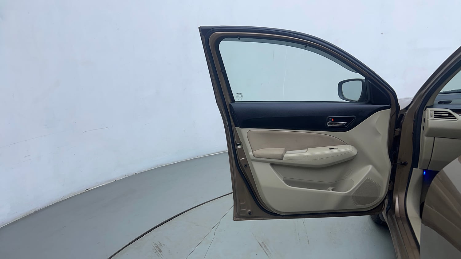 Used 2018 Maruti Suzuki Dzire VXi Petrol Manual interior LEFT FRONT DOOR OPEN VIEW