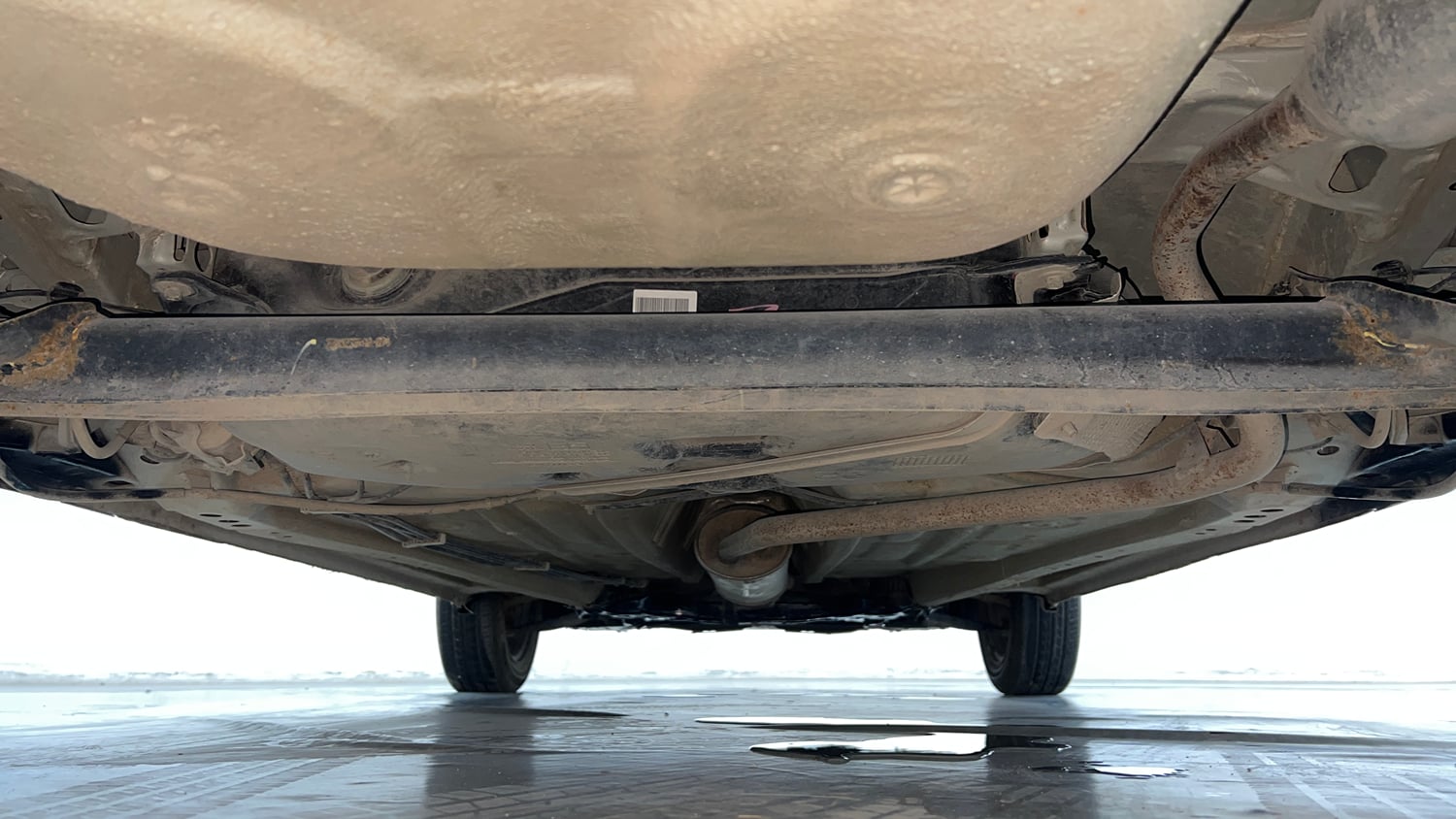 Used 2023 Maruti Suzuki Ignis Sigma 1.2 MT Petrol Manual extra REAR UNDERBODY VIEW (TAKEN FROM REAR)