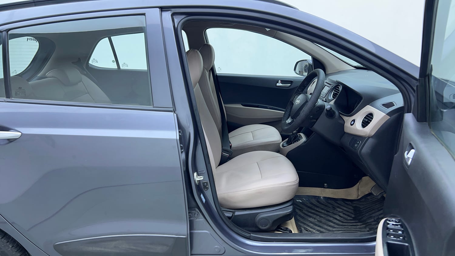 Used 2015 Hyundai Grand i10 Asta AT 1.2 Kappa VTVT Petrol Automatic interior RIGHT SIDE FRONT DOOR CABIN VIEW