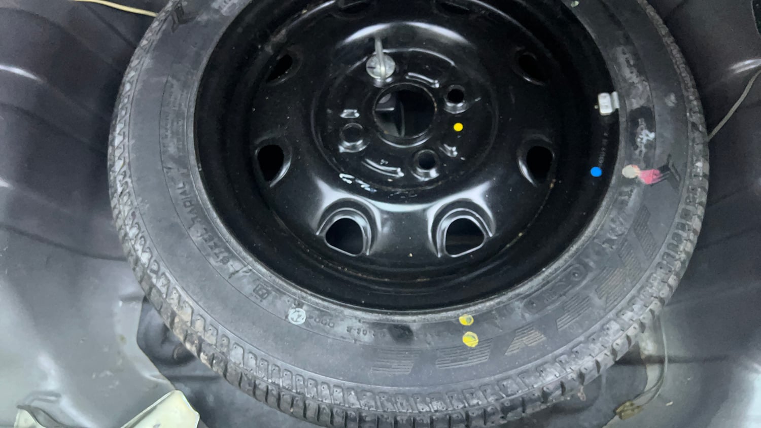 Used 2019 Maruti Suzuki Alto K10 VXi (O) Petrol Manual tyres SPARE TYRE VIEW