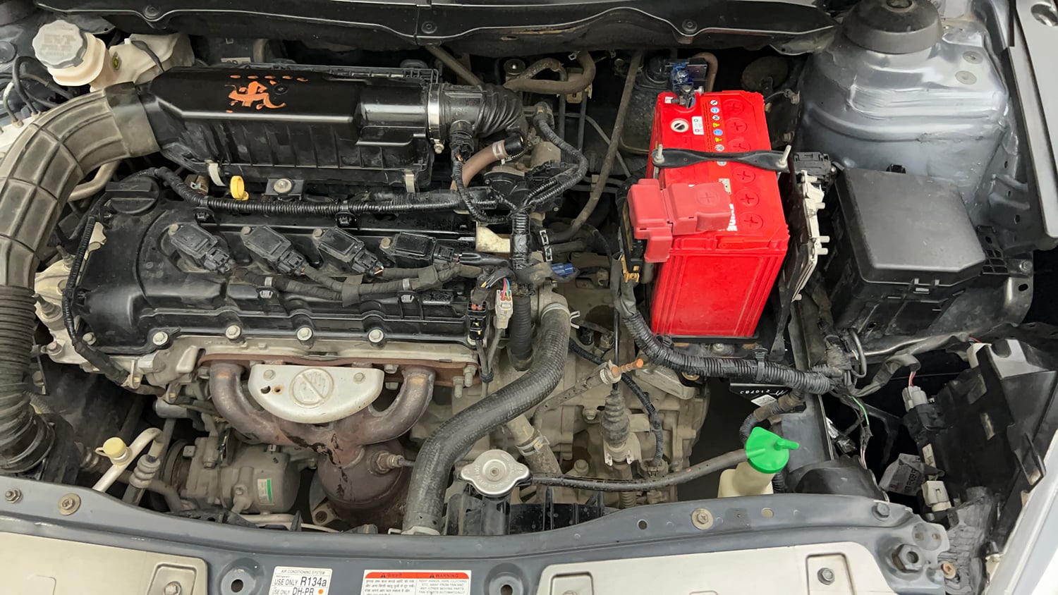 Used 2020 Maruti Suzuki Ciaz Alpha 1.5 AT Petrol Automatic engine ENGINE LEFT SIDE VIEW