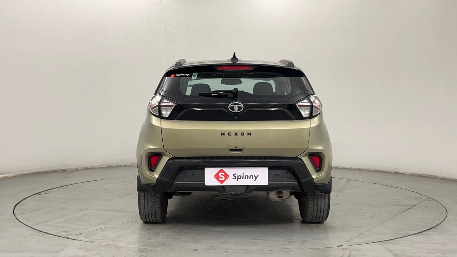 Used 2022 Tata Nexon Kaziranga XZA Plus (Premium) Petrol Automatic exterior BACK VIEW