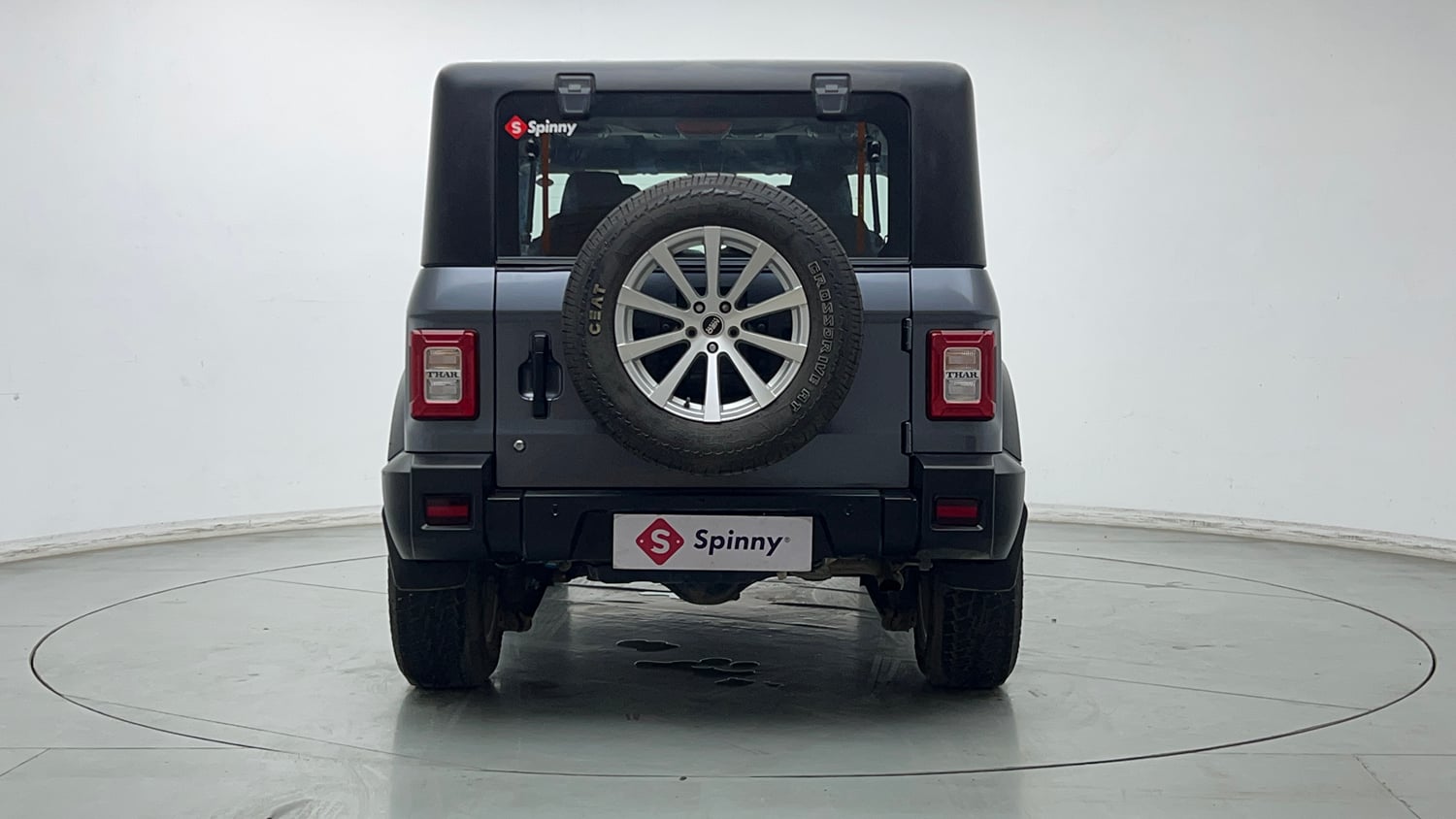 Used 2024 Mahindra Thar LX Hard Top Diesel MT RWD Diesel Manual exterior BACK VIEW