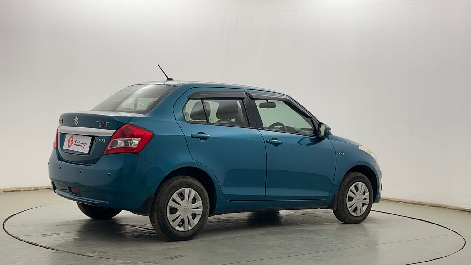 Used 2013 Maruti Suzuki Swift Dzire VXI Petrol Manual exterior RIGHT REAR CORNER VIEW