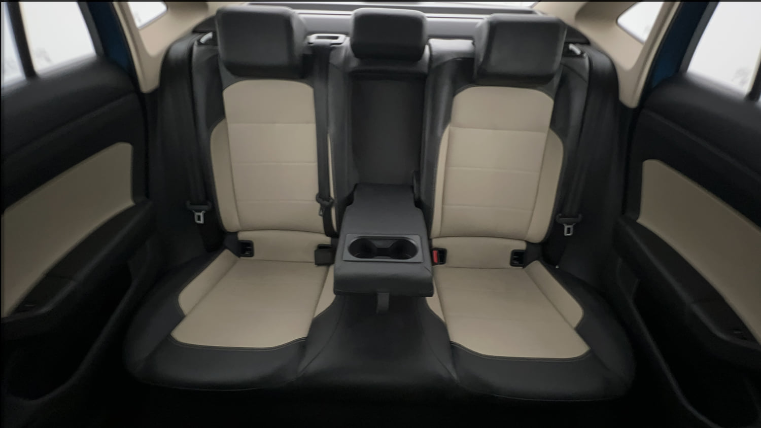 Used 2023 Skoda Slavia Style 1.0L TSI MT Petrol Manual interior REAR SEAT CONDITION VIEW