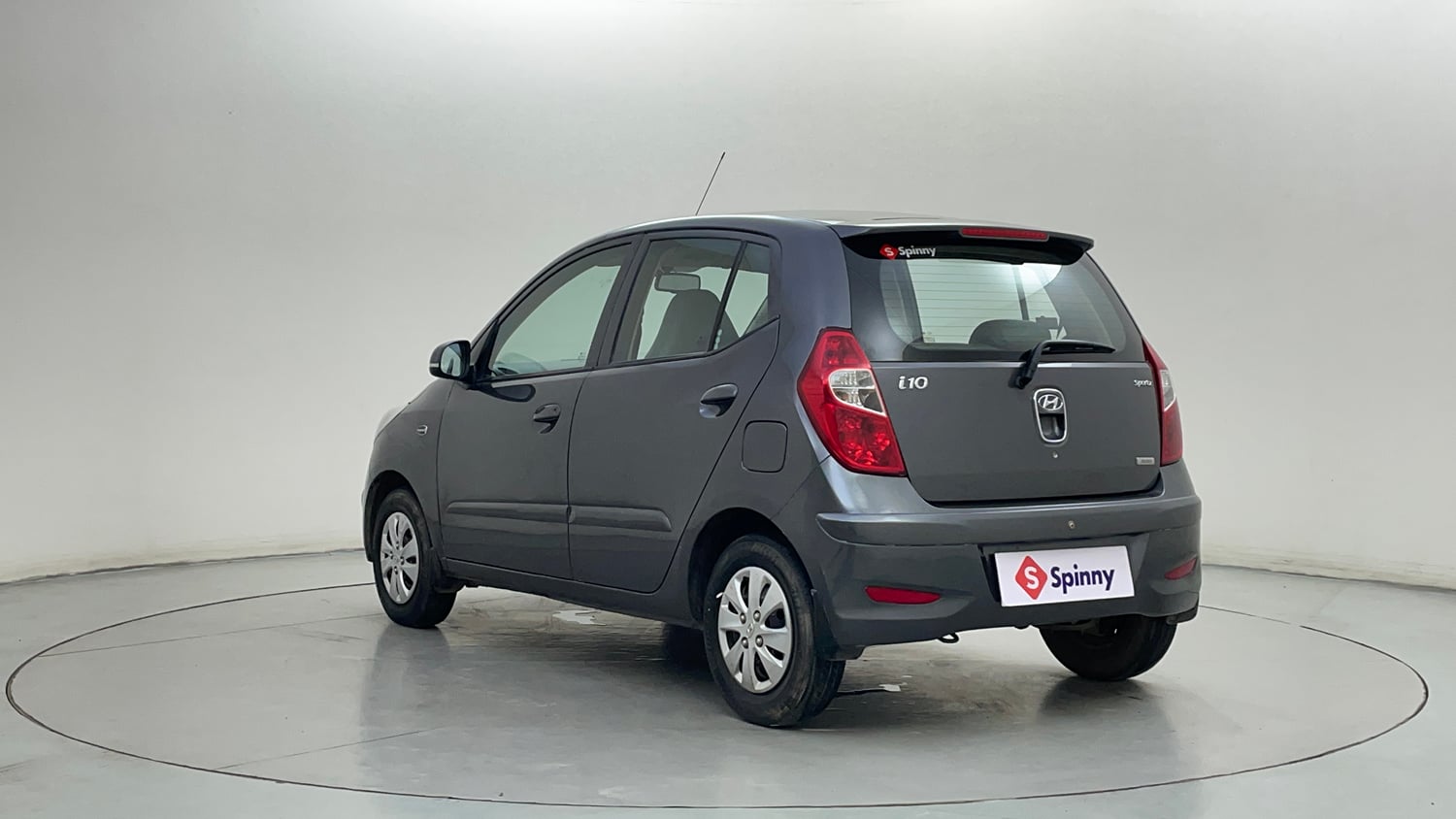 Used 2013 Hyundai i10 Sportz 1.2 AT Kappa2 Petrol Automatic exterior LEFT REAR CORNER VIEW