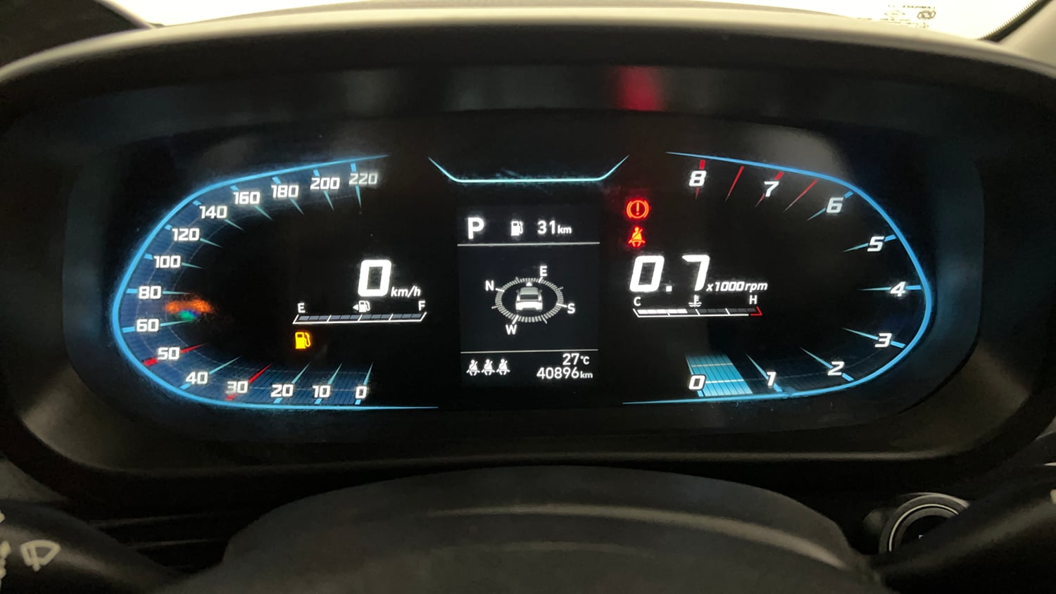 Used 2023 Hyundai i20 Asta (O) 1.2 IVT Petrol Automatic interior CLUSTERMETER VIEW