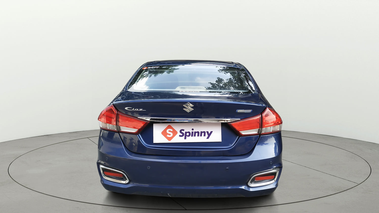 Used 2021 Maruti Suzuki Ciaz Alpha 1.5 Petrol Manual exterior BACK VIEW