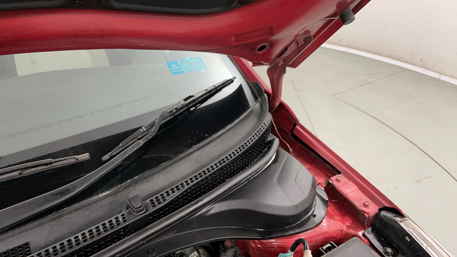 Used 2018 Hyundai Verna EX 1.4 VTVT Petrol Manual engine ENGINE LEFT SIDE HINGE & APRON VIEW