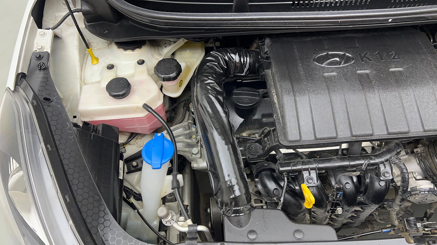 Used 2022 Hyundai Grand i10 Nios Sportz 1.2 Kappa VTVT Petrol Manual engine ENGINE RIGHT SIDE VIEW