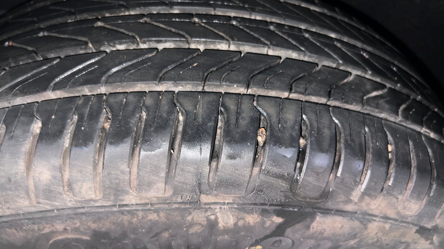 Used 2018 Ford EcoSport Trend + 1.5L Ti-VCT AT Petrol Automatic tyres LEFT REAR TYRE TREAD VIEW