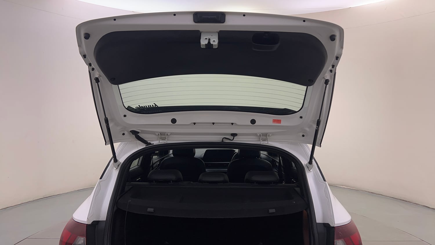 Used 2023 Hyundai i20 N Line N8 1.0 Turbo DCT Petrol Automatic interior DICKY DOOR OPEN VIEW