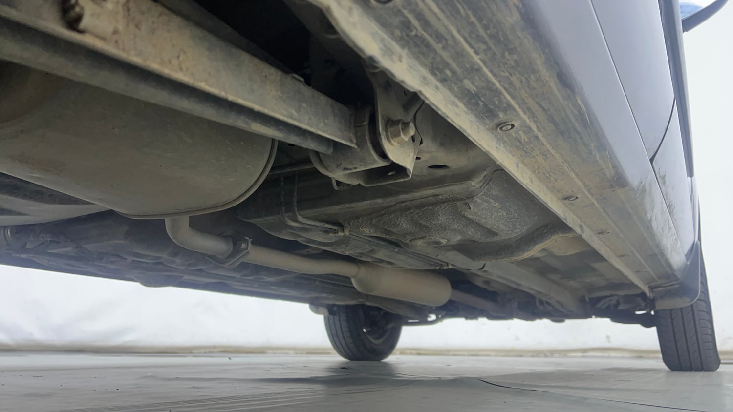 Used 2019 Maruti Suzuki Alto K10 VXi (O) Petrol Manual extra REAR RIGHT UNDERBODY VIEW