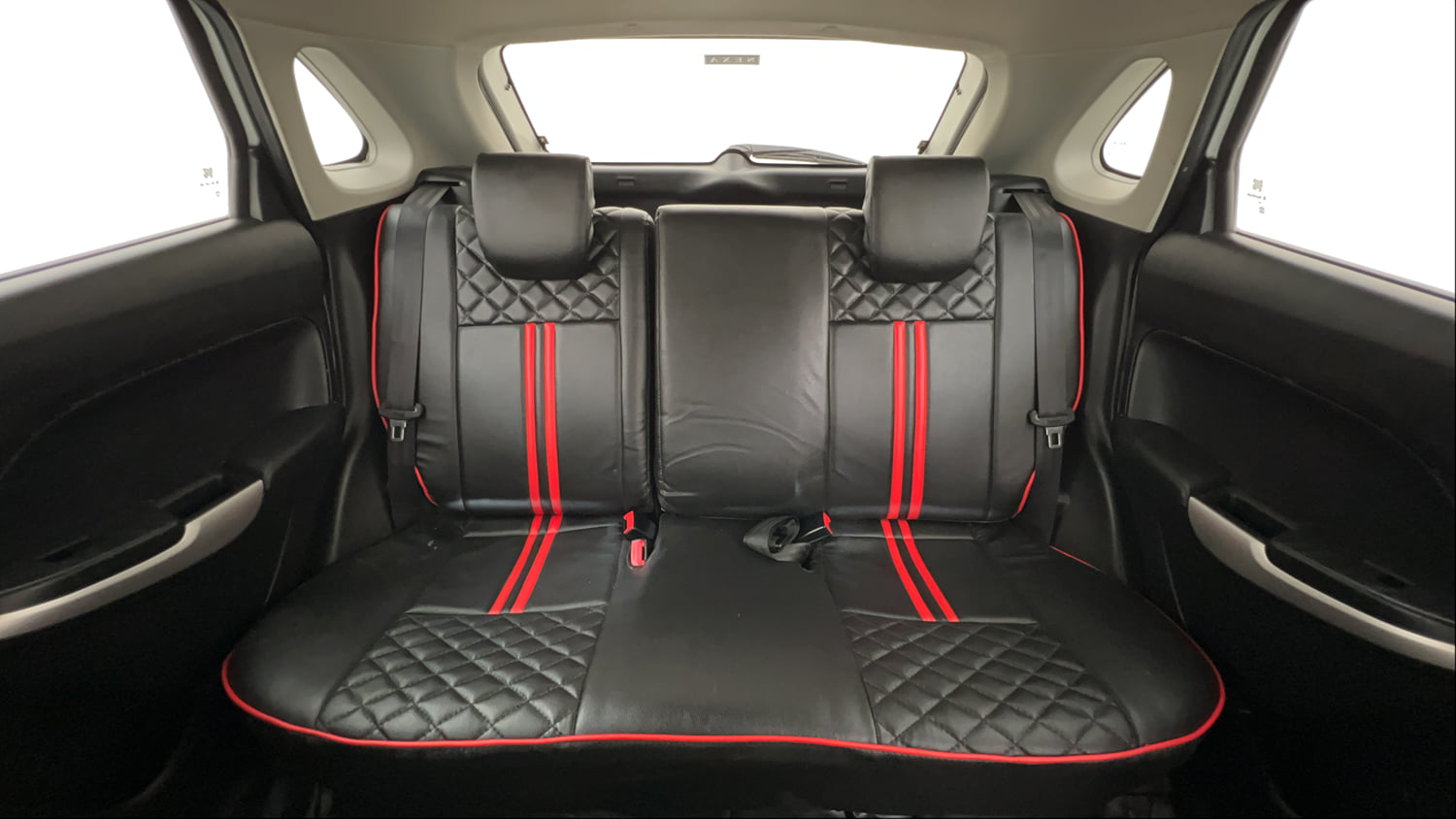 Used 2016 Maruti Suzuki Baleno Delta Petrol+CNG (Outside Fitted) Cng Manual interior REAR SEAT CONDITION VIEW
