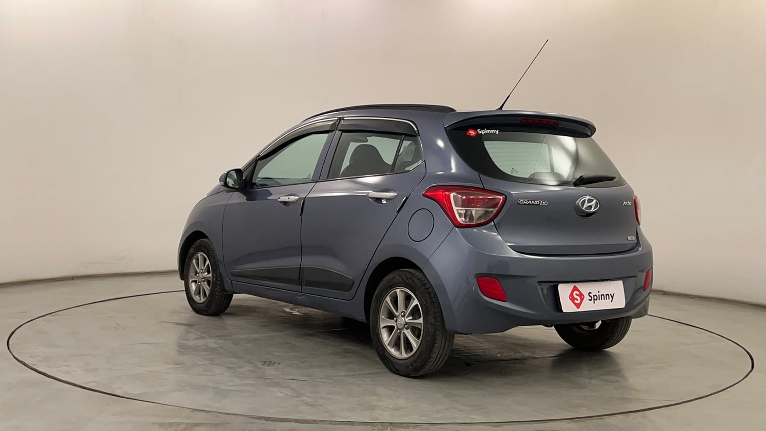 Used 2016 Hyundai Grand i10 Asta 1.2 Kappa VTVT (O) Petrol Manual exterior LEFT REAR CORNER VIEW