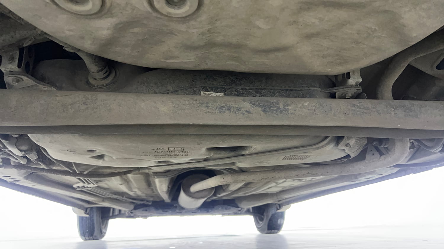 Used 2022 Maruti Suzuki Celerio VXi Petrol Manual extra REAR UNDERBODY VIEW (TAKEN FROM REAR)