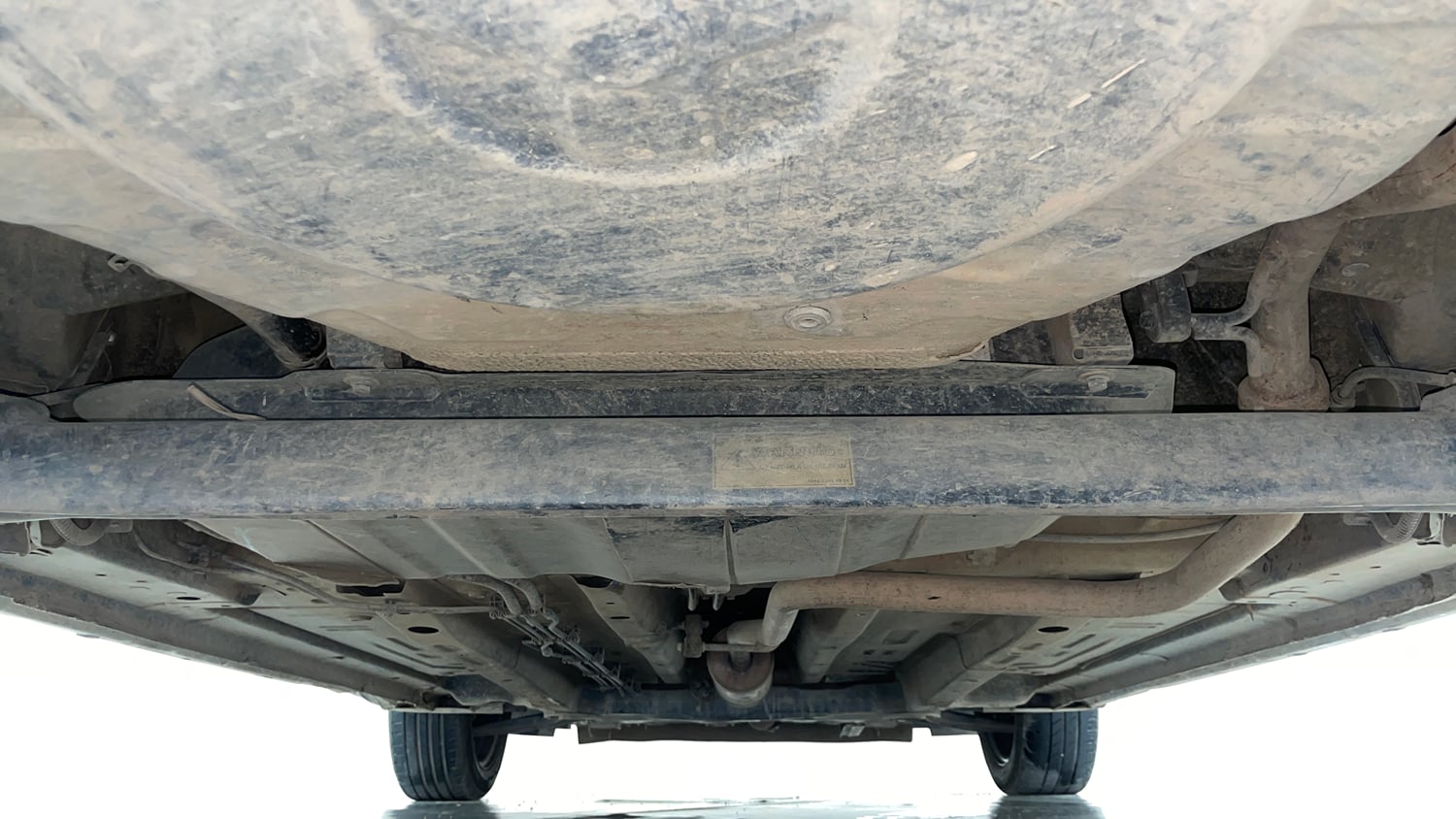 Used 2022 Tata Altroz XM Plus Petrol Petrol Manual extra REAR UNDERBODY VIEW (TAKEN FROM REAR)