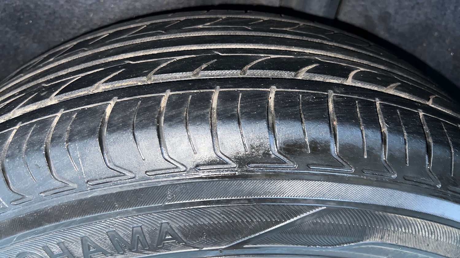 Used 2021 Ford EcoSport Titanium 1.5L TDCi Diesel Manual tyres LEFT REAR TYRE TREAD VIEW
