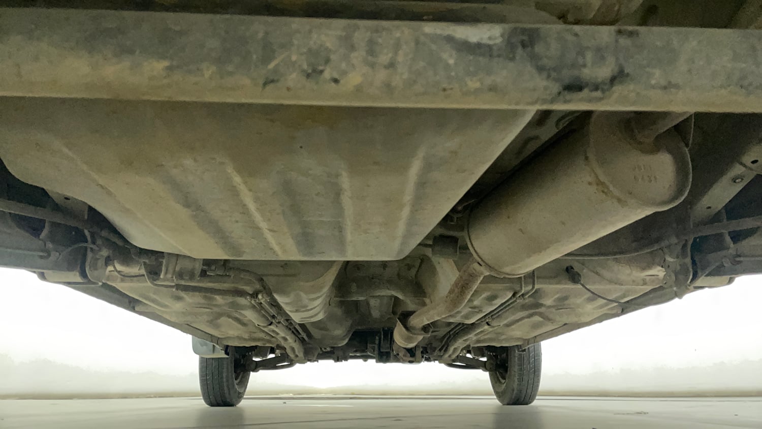 Used 2020 Maruti Suzuki Alto 800 VXi Petrol Manual extra REAR UNDERBODY VIEW (TAKEN FROM REAR)