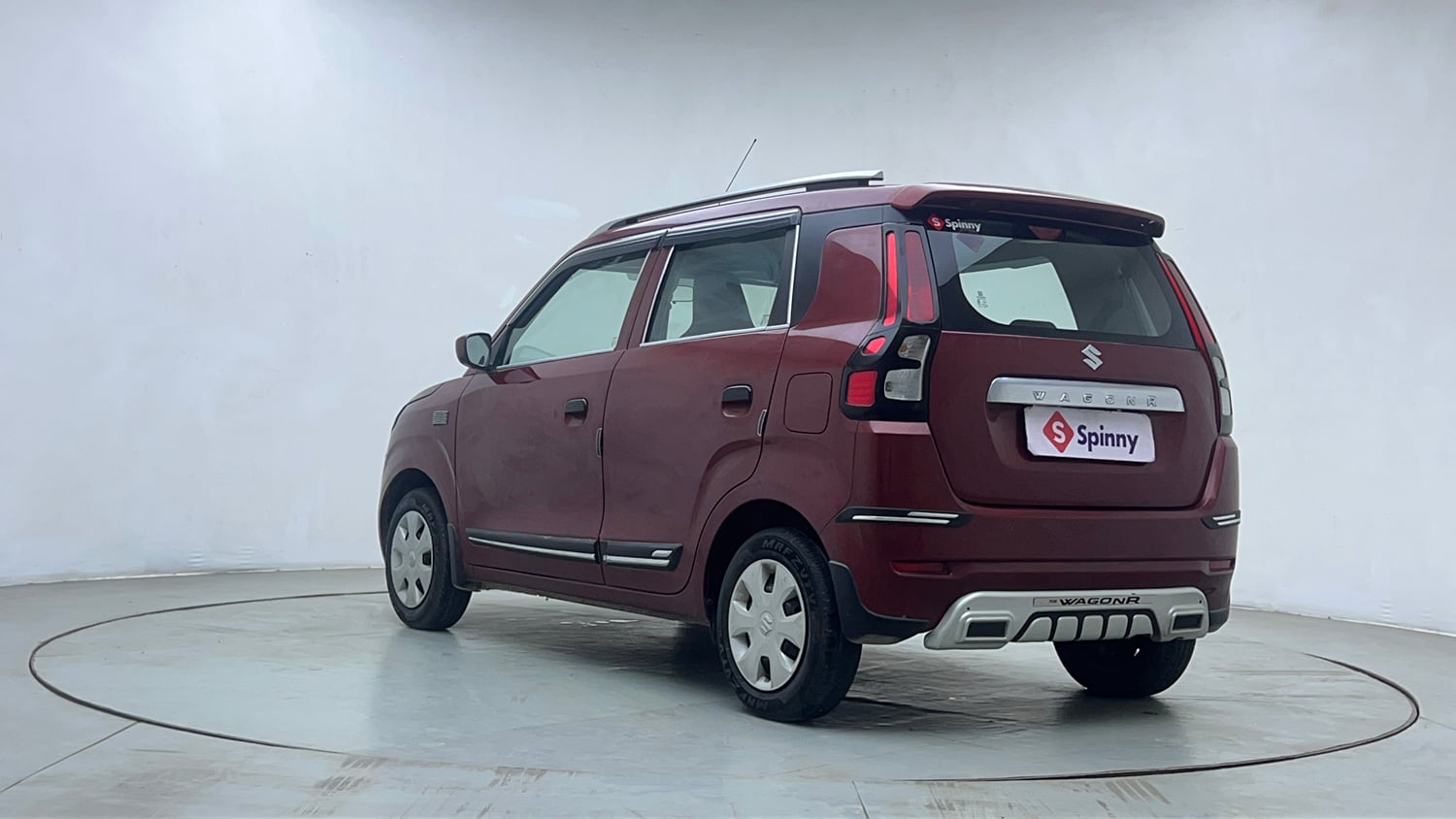 Used 2023 Maruti Suzuki Wagon R VXI 1.0 CNG Cng Manual exterior LEFT REAR CORNER VIEW