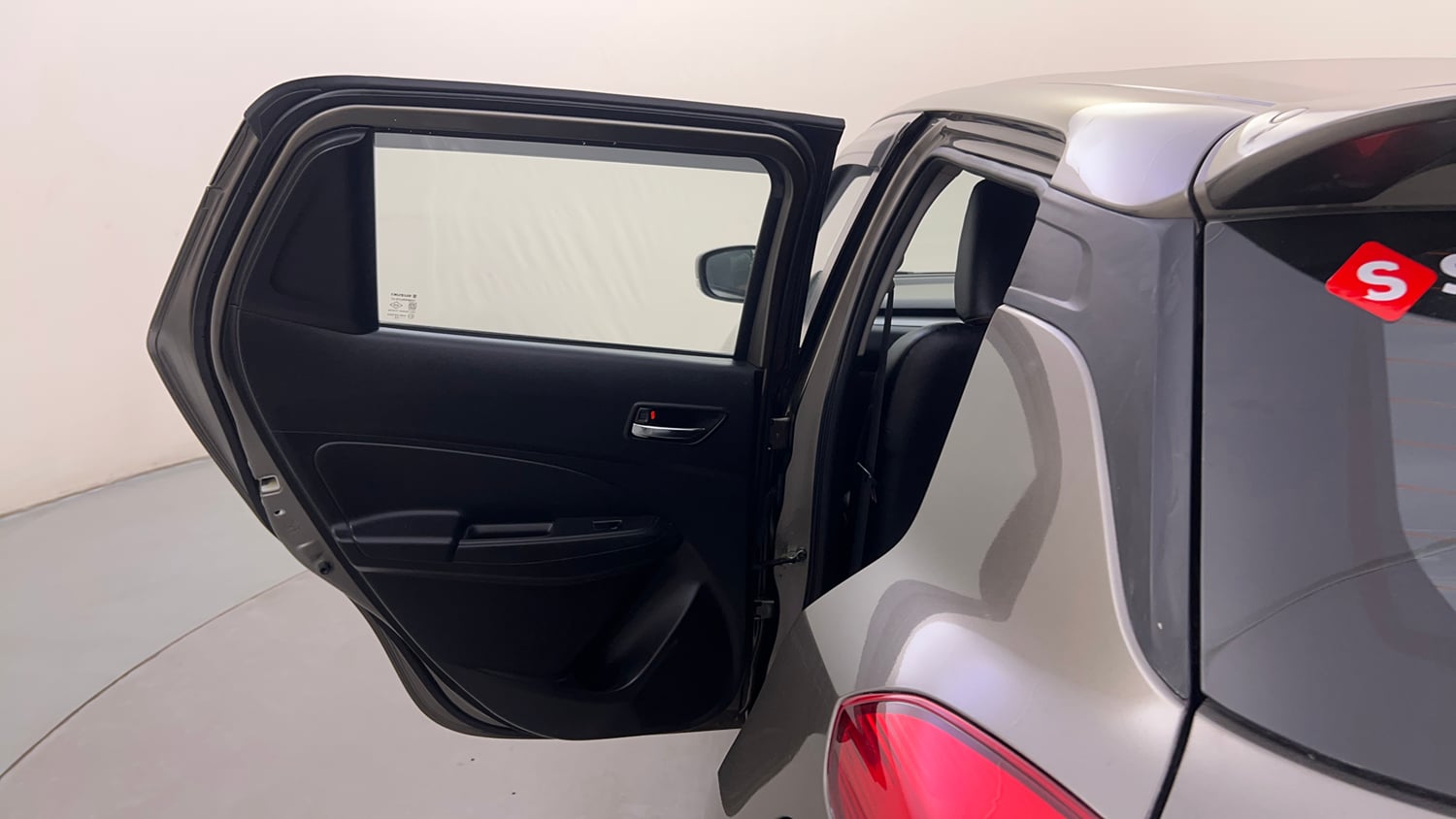 Used 2020 Maruti Suzuki Swift ZXi AMT Petrol Automatic interior LEFT REAR DOOR OPEN VIEW