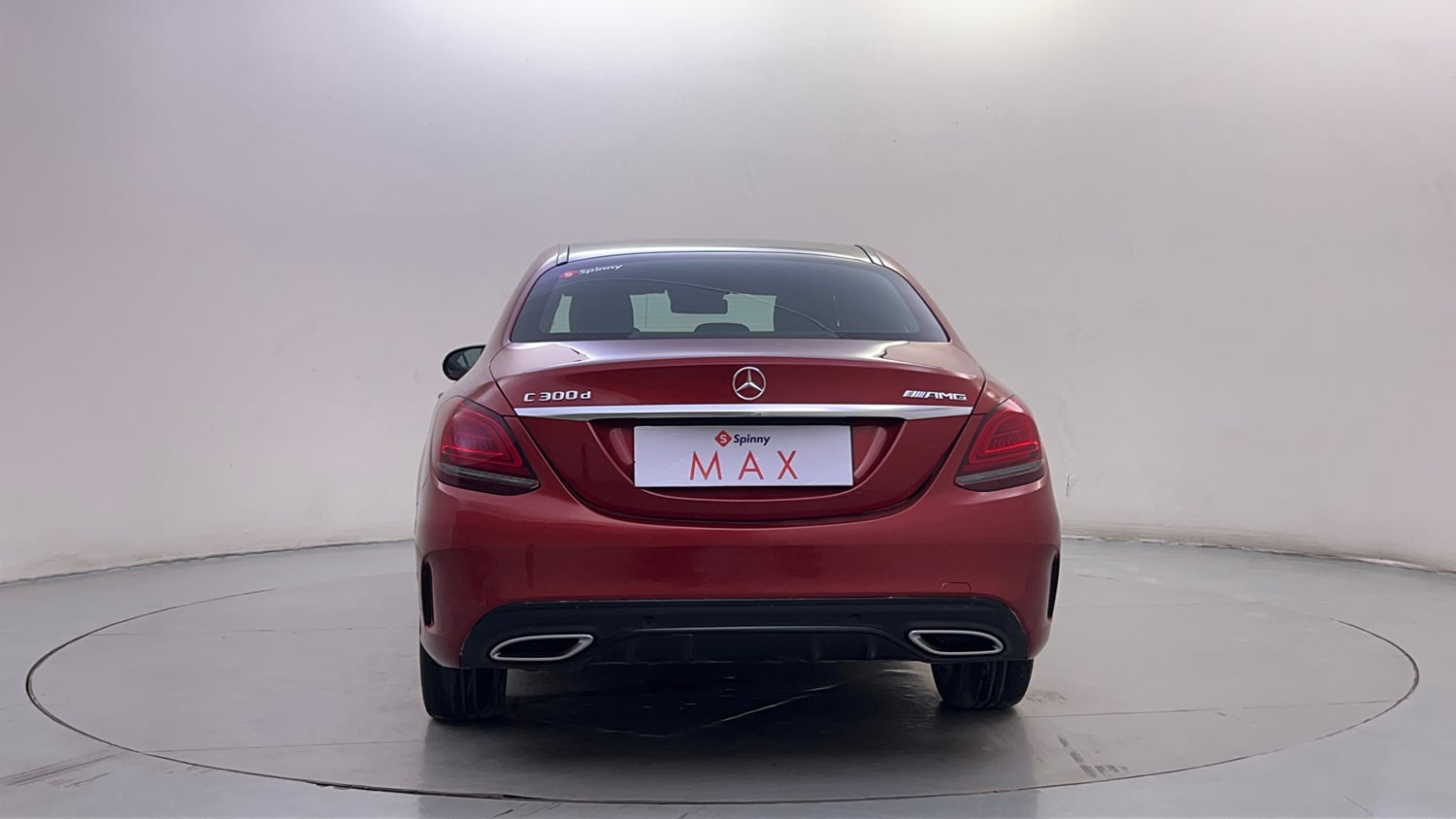 Used 2021 Mercedes-Benz C-Class C 300d AMG line Diesel Automatic exterior BACK VIEW