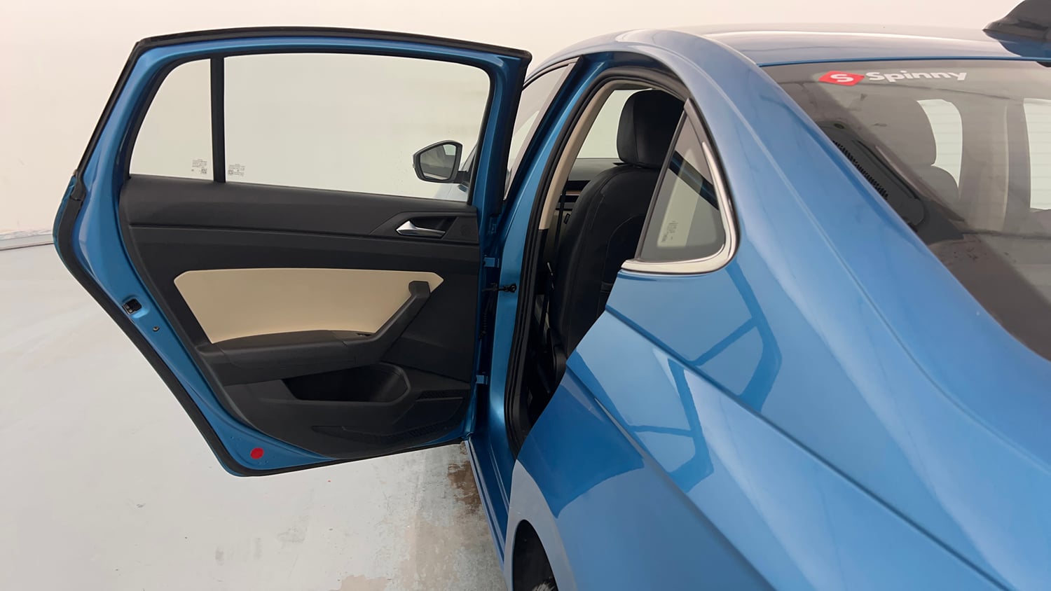 Used 2023 Skoda Slavia Style 1.0L TSI MT Petrol Manual interior LEFT REAR DOOR OPEN VIEW
