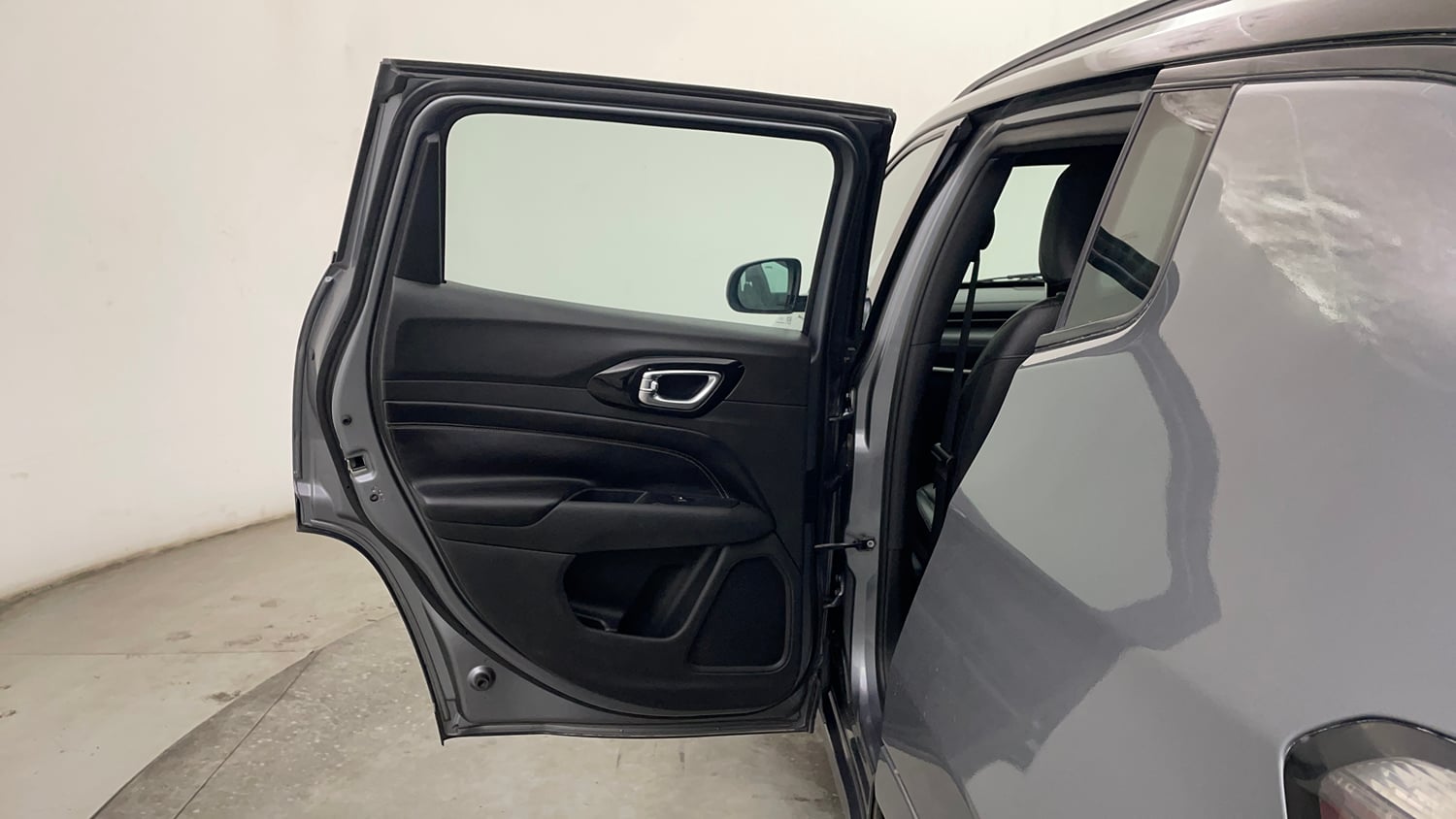 Used 2022 Jeep Compass 5th Anniversary Edition 1.4 Petrol DCT Petrol Automatic interior LEFT REAR DOOR OPEN VIEW