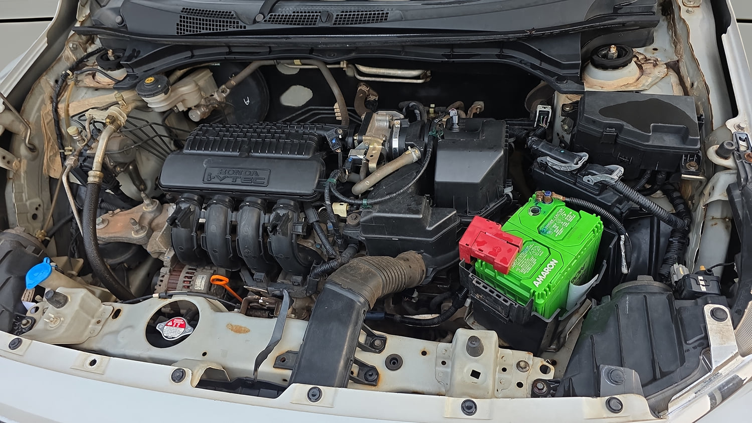 Used 2019 Honda Amaze 1.2 V CVT Petrol Petrol Automatic engine ENGINE LEFT SIDE VIEW