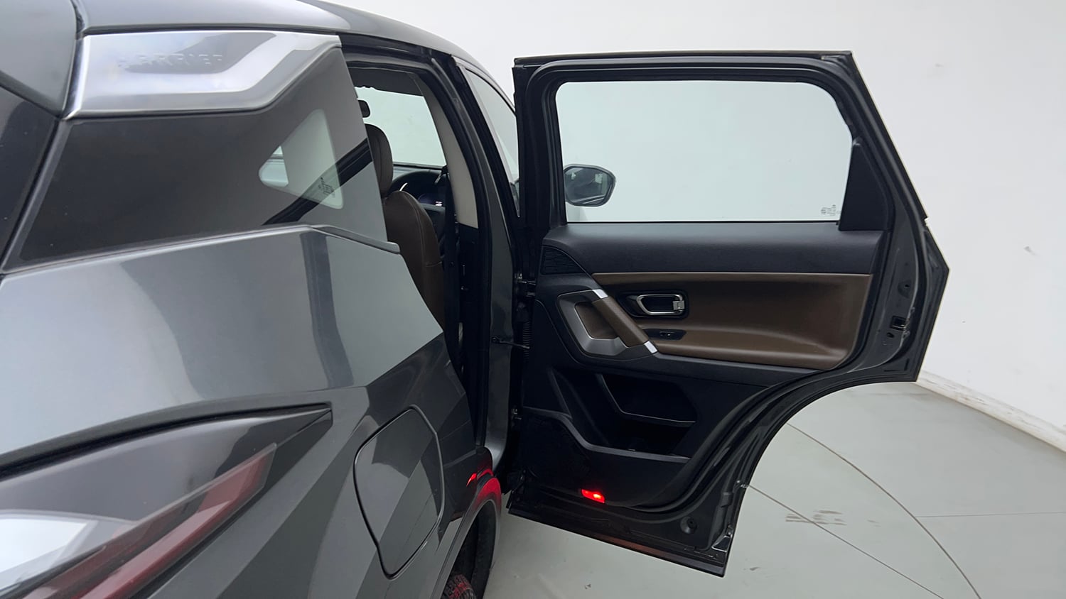Used 2021 Tata Harrier XZ Diesel Manual interior RIGHT REAR DOOR OPEN VIEW