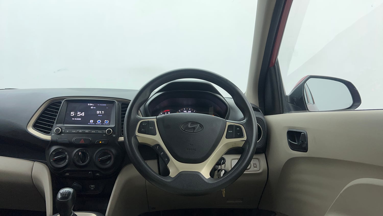 Used 2021 Hyundai Santro Sportz Petrol Manual interior STEERING VIEW