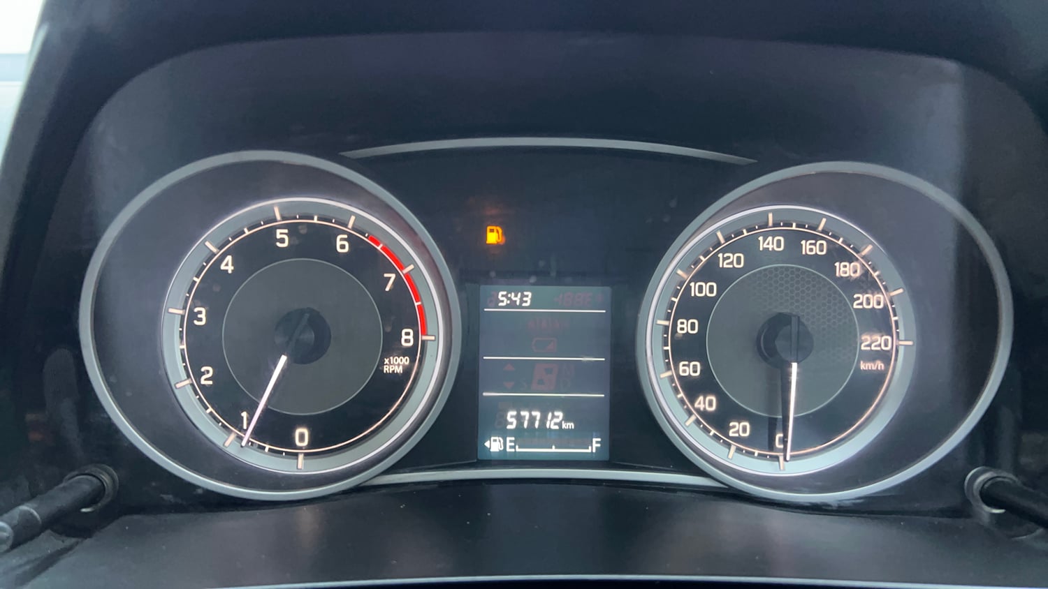 Used 2018 Maruti Suzuki Dzire VXi Petrol Manual interior CLUSTERMETER VIEW