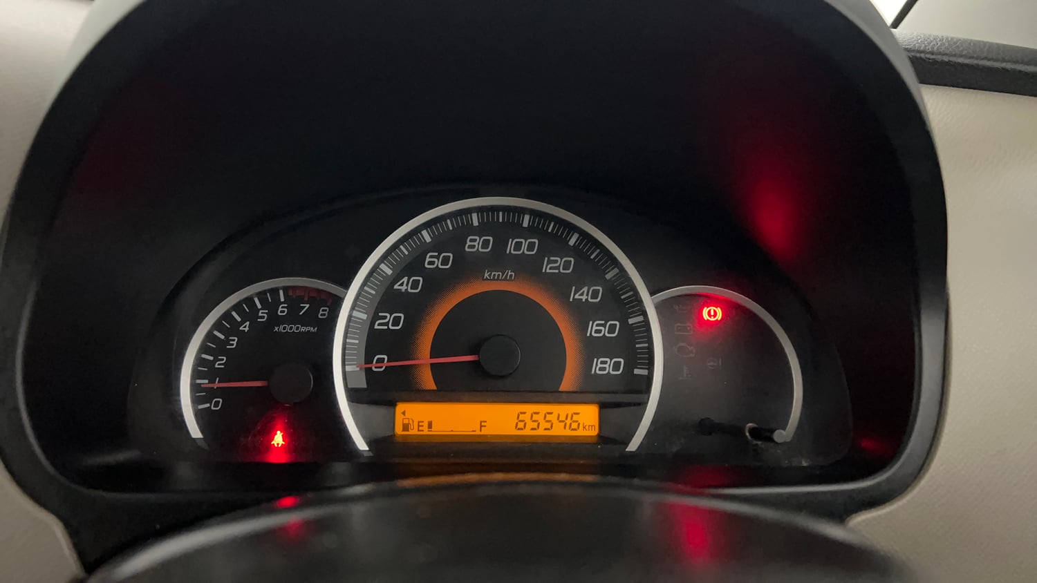 Used 2013 Maruti Suzuki Wagon R VXI Petrol Manual interior CLUSTERMETER VIEW