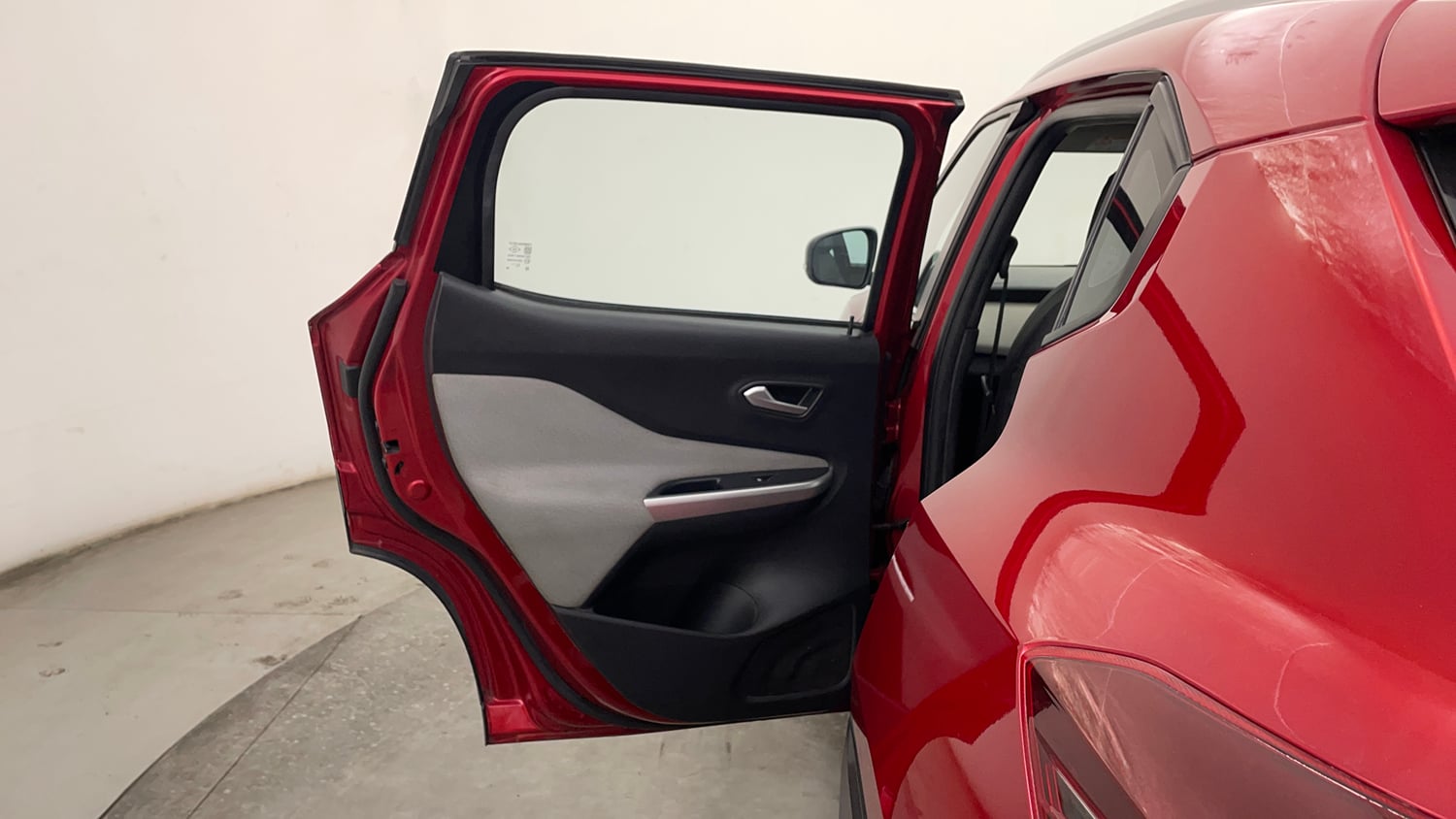 Used 2022 Nissan Magnite XV Turbo Petrol Manual interior LEFT REAR DOOR OPEN VIEW