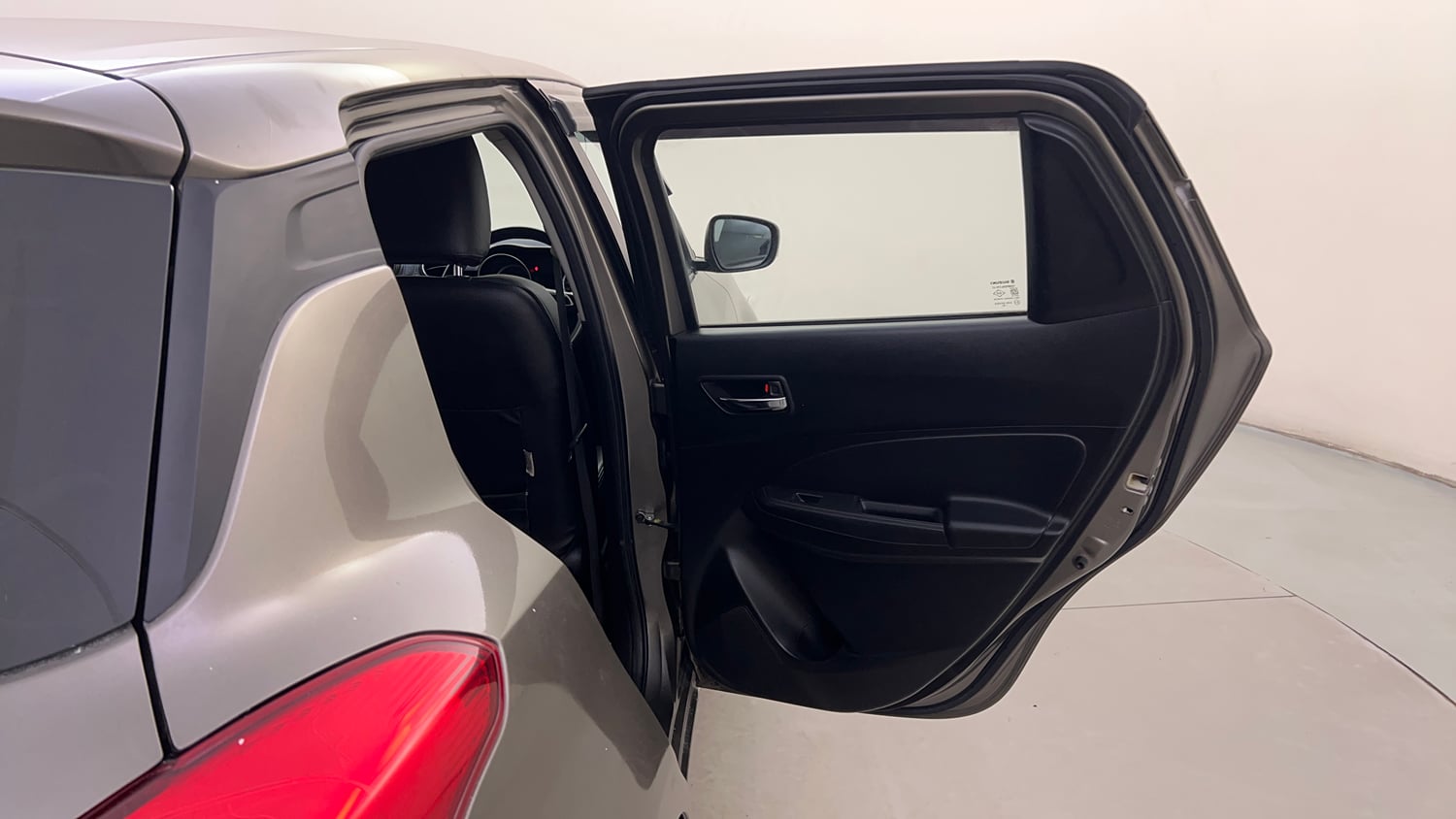 Used 2018 Maruti Suzuki Swift ZXi AMT Petrol Automatic interior RIGHT REAR DOOR OPEN VIEW