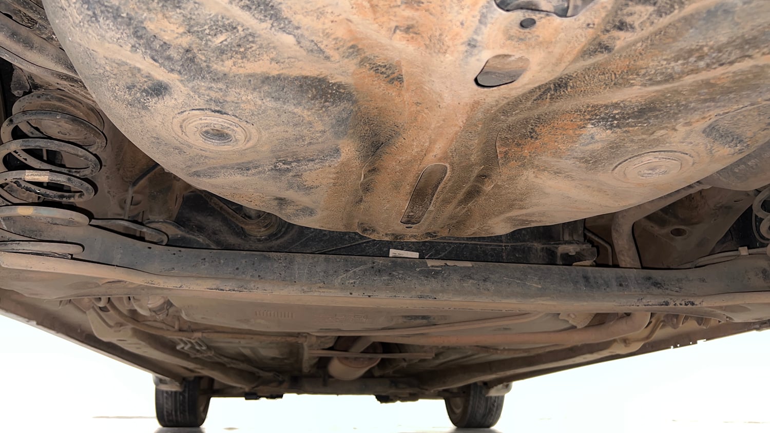 Used 2018 Maruti Suzuki Baleno Alpha 1.2 AT Petrol Automatic extra REAR UNDERBODY VIEW (TAKEN FROM REAR)