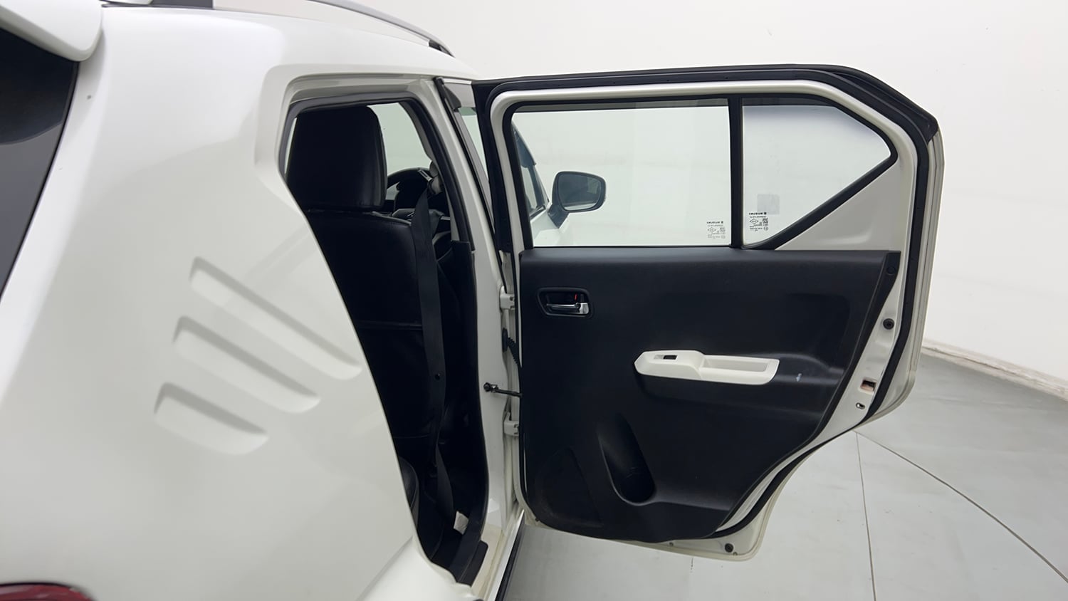 Used 2022 Maruti Suzuki Ignis Delta 1.2 MT Petrol Manual interior RIGHT REAR DOOR OPEN VIEW
