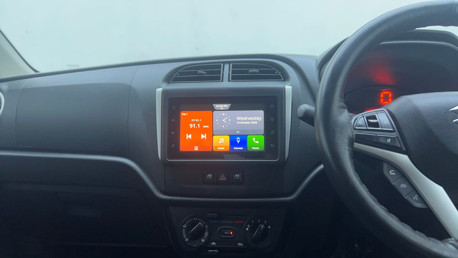 Used 2023 Maruti Suzuki Alto K10 VXi Plus AGS Petrol Automatic interior MUSIC SYSTEM & AC CONTROL VIEW