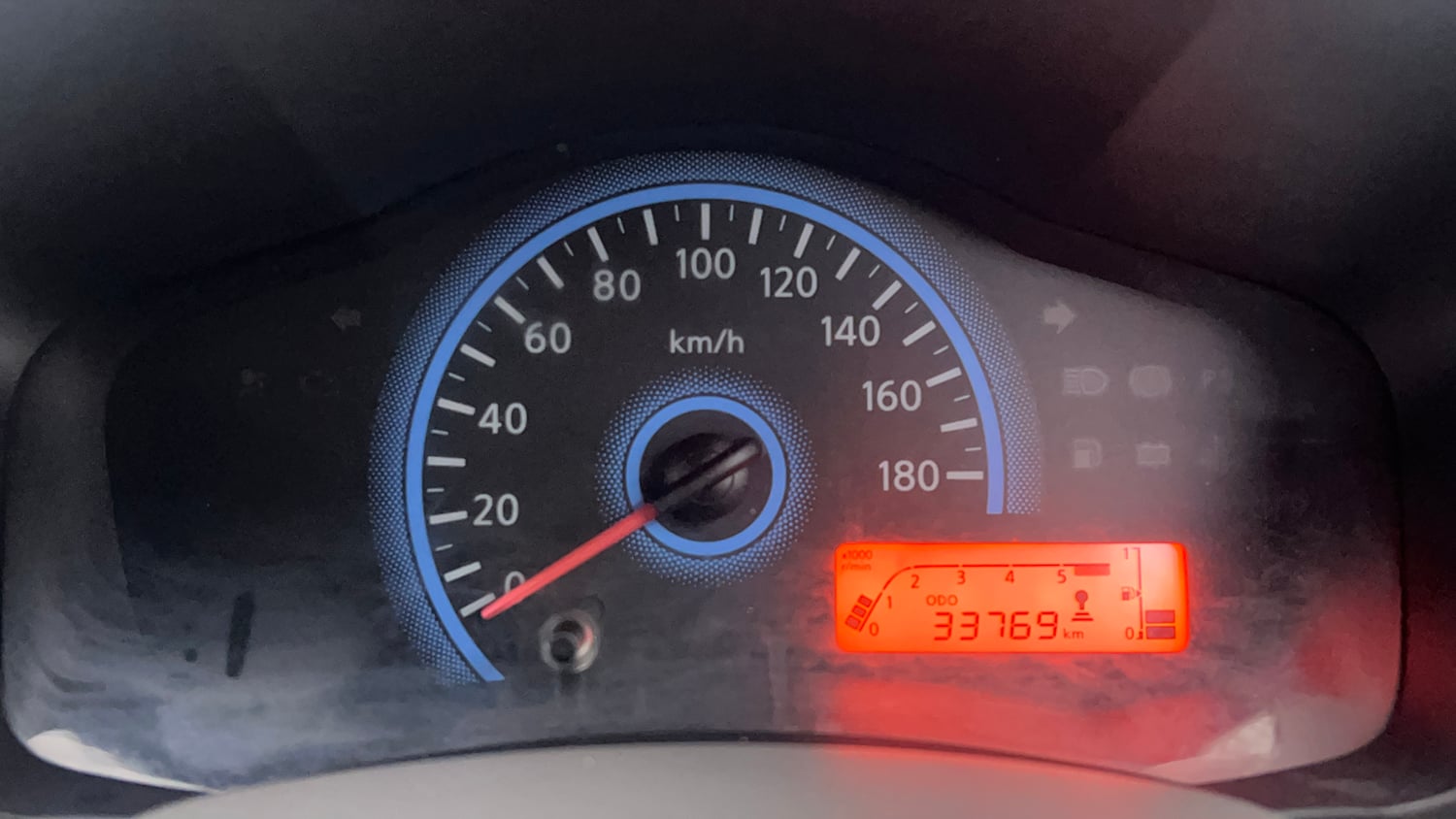 Used 2016 Datsun Redi-GO S Petrol Manual interior CLUSTERMETER VIEW