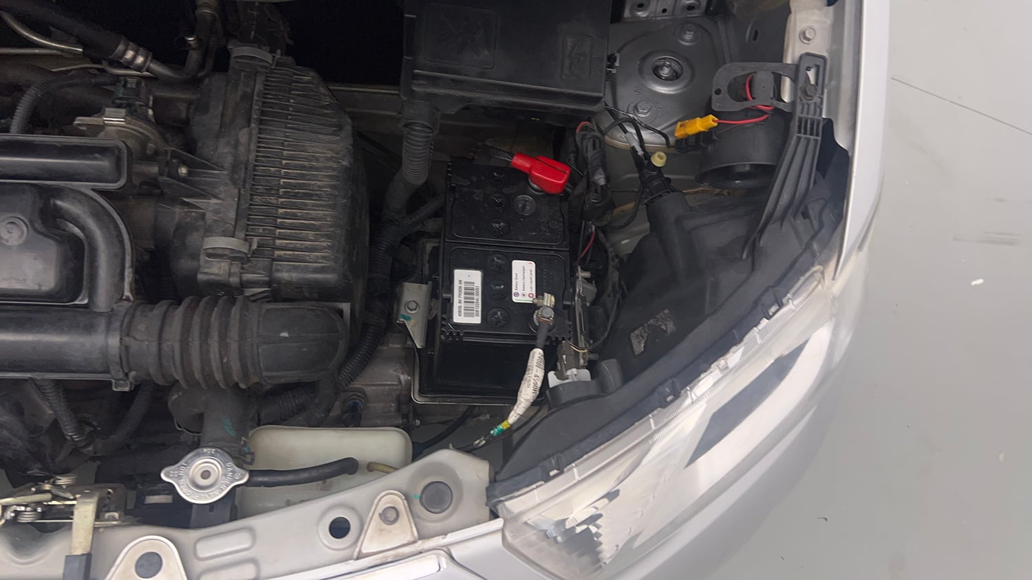 Used 2016 Datsun Redi-GO S Petrol Manual engine ENGINE LEFT SIDE VIEW