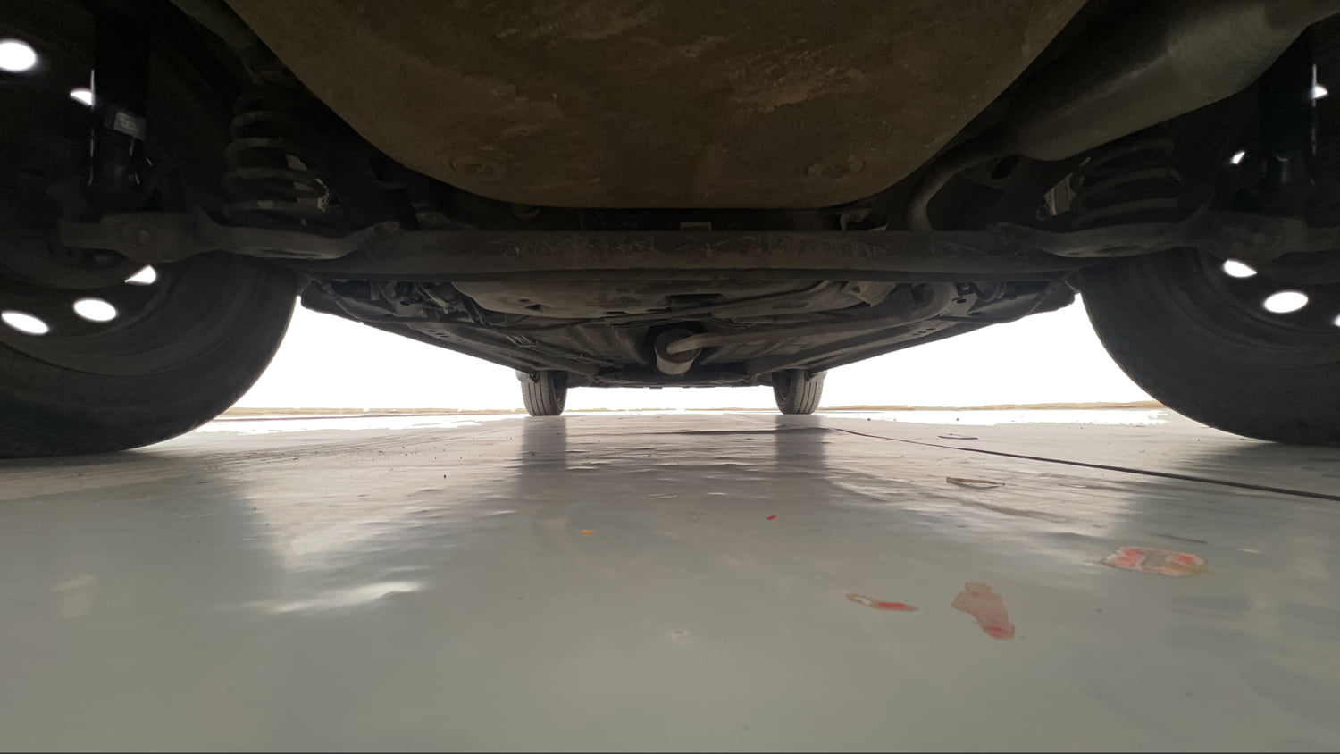 Used 2022 Maruti Suzuki Ignis Sigma 1.2 MT Petrol Manual extra REAR UNDERBODY VIEW (TAKEN FROM REAR)