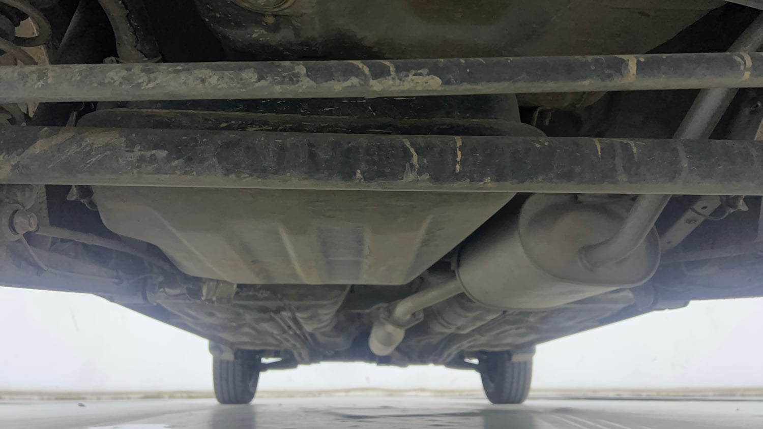 Used 2019 Maruti Suzuki Alto K10 VXi (O) Petrol Manual extra REAR UNDERBODY VIEW (TAKEN FROM REAR)