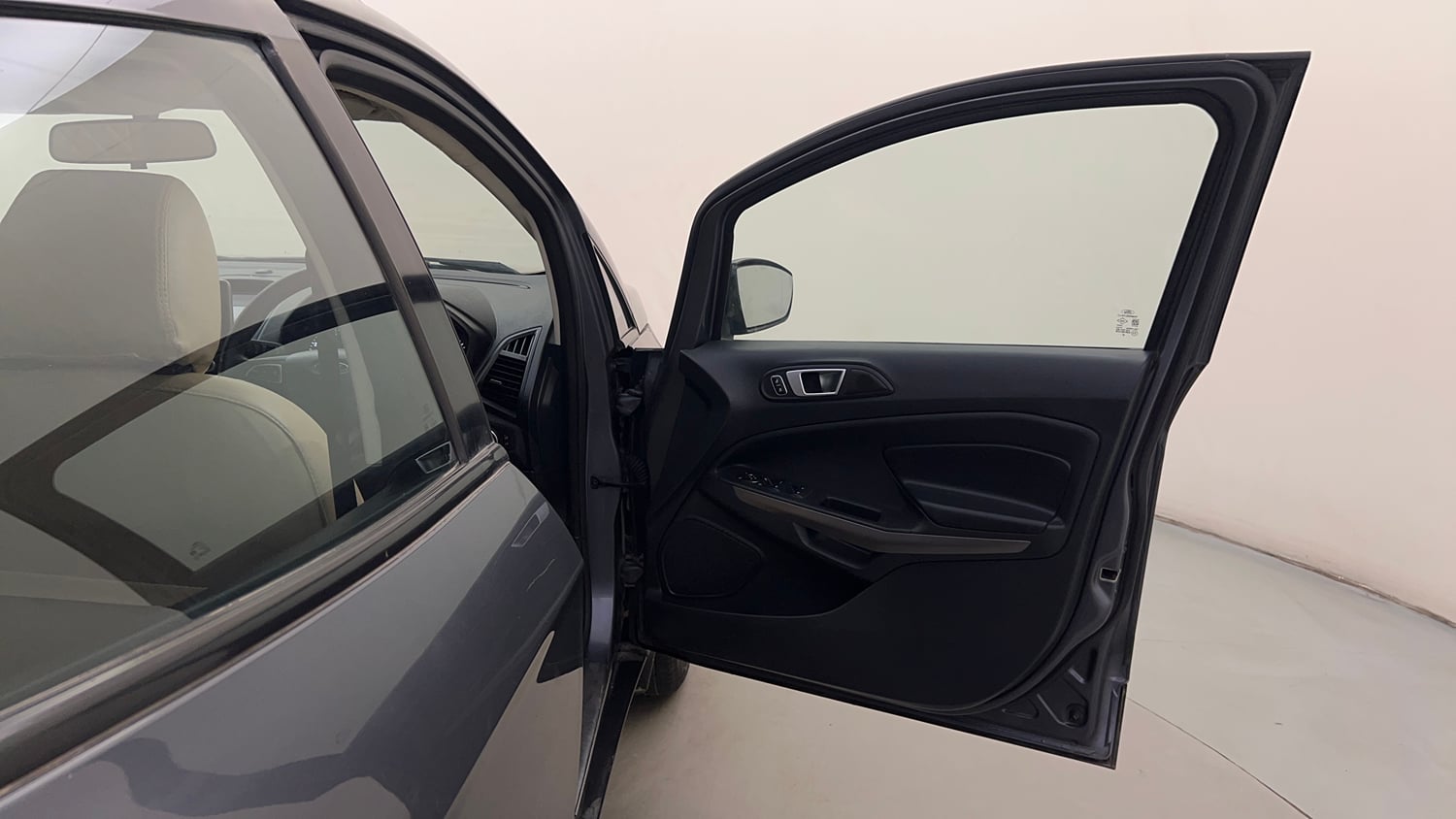Used 2018 Ford EcoSport Trend + 1.5L Ti-VCT AT Petrol Automatic interior RIGHT FRONT DOOR OPEN VIEW
