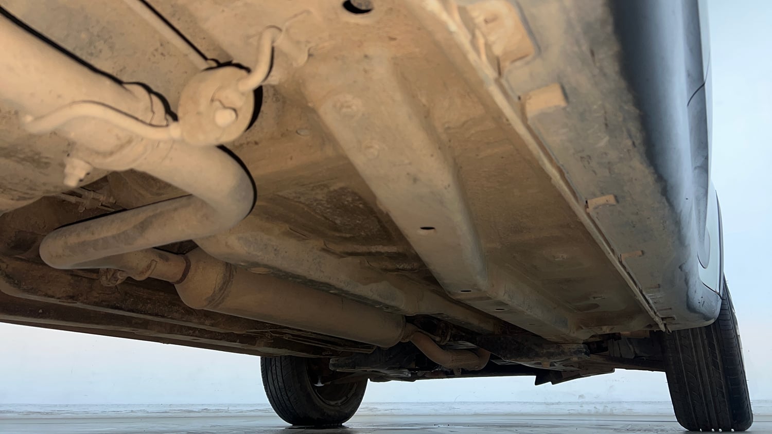 Used 2018 Tata Nexon XM Diesel Diesel Manual extra REAR RIGHT UNDERBODY VIEW