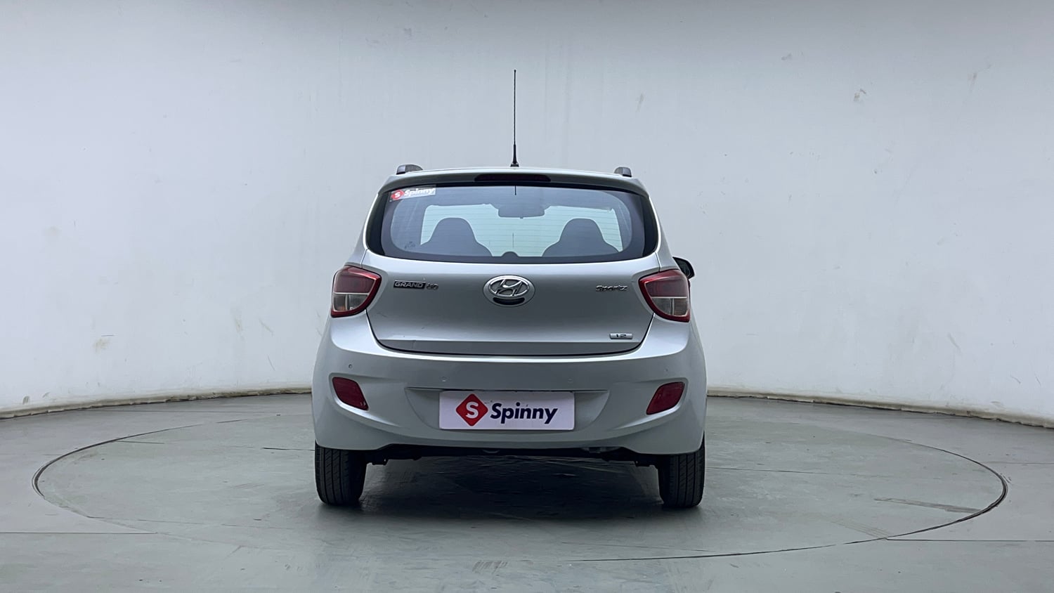 Used 2016 Hyundai Grand i10 Sportz 1.2 Kappa VTVT Petrol Manual exterior BACK VIEW