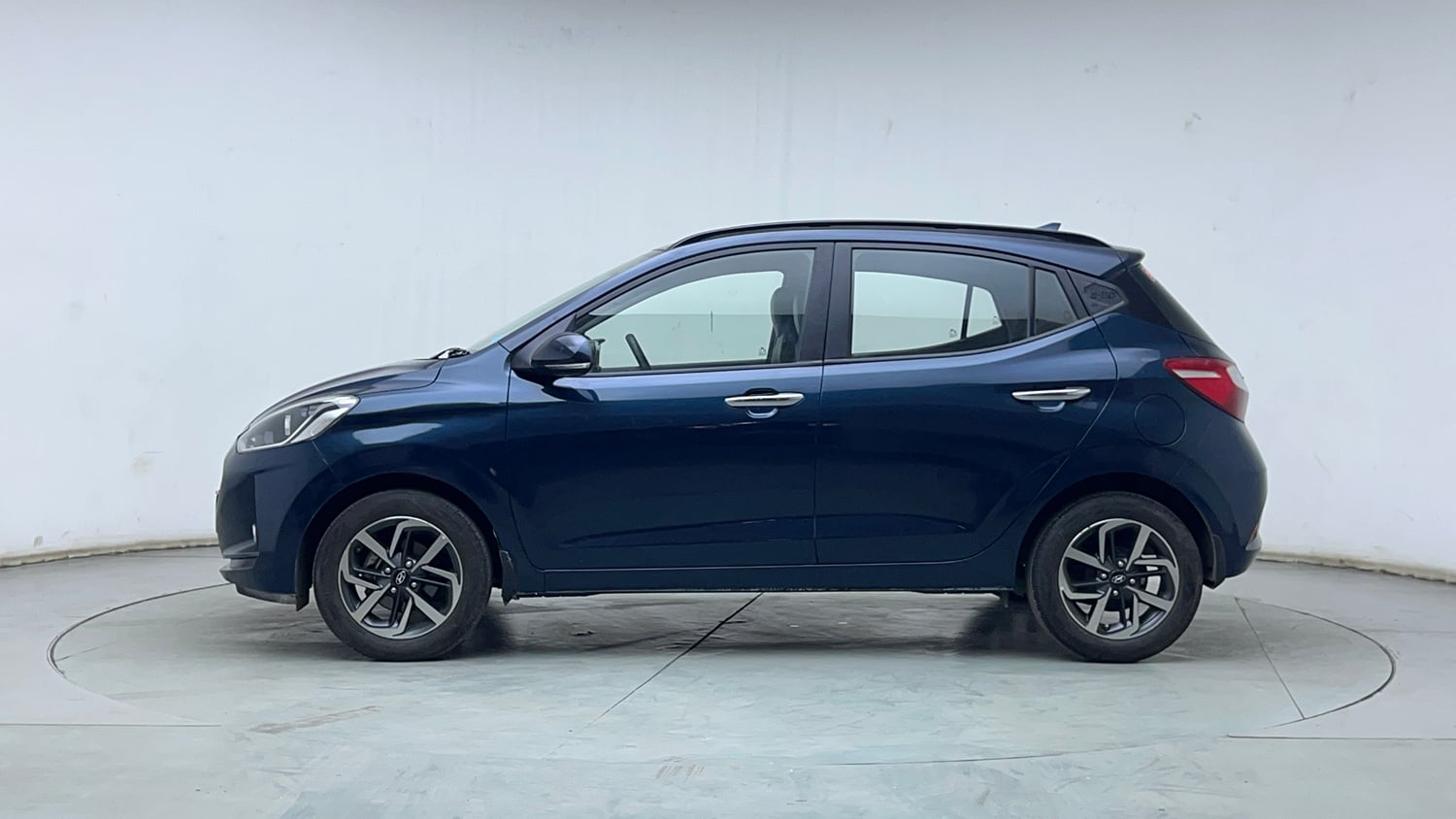 Used 2020 Hyundai Grand i10 Nios Asta AMT 1.2 Kappa VTVT Petrol Automatic exterior LEFT SIDE VIEW