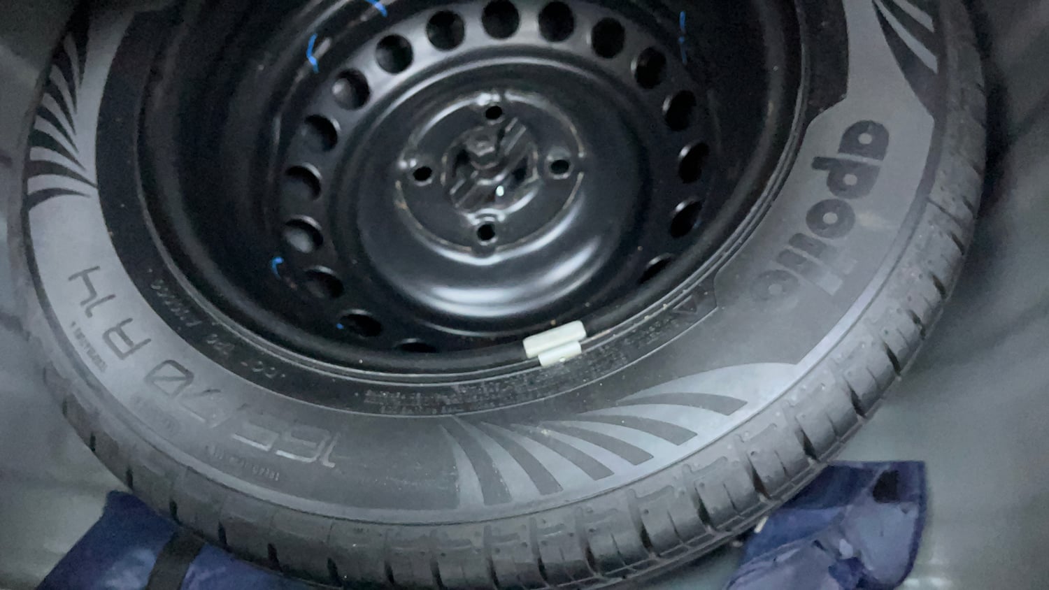 Used 2020 Hyundai Grand i10 Nios Asta AMT 1.2 Kappa VTVT Petrol Automatic tyres SPARE TYRE VIEW