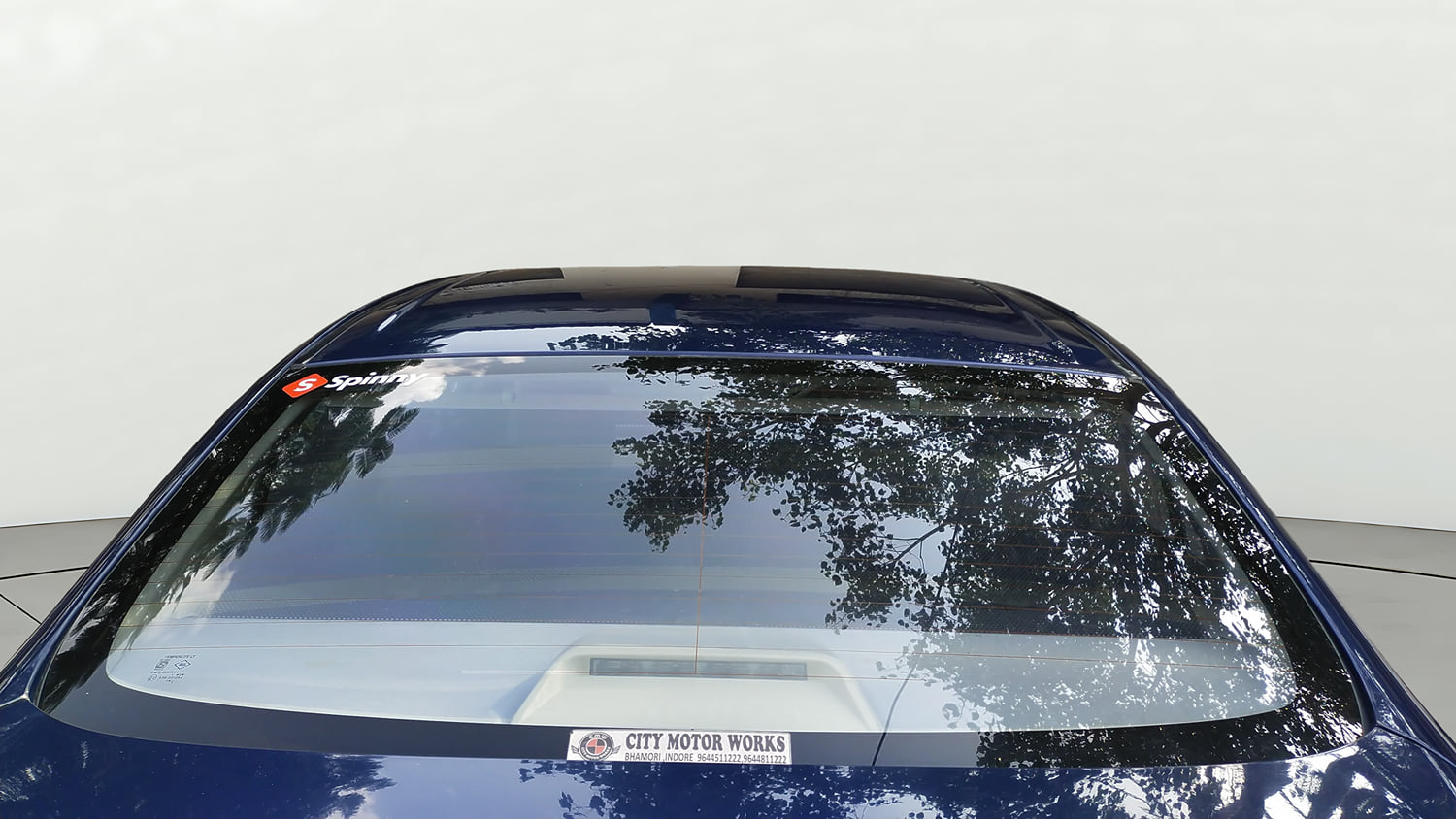 Used 2021 Maruti Suzuki Ciaz Alpha 1.5 Petrol Manual exterior BACK WINDSHIELD VIEW