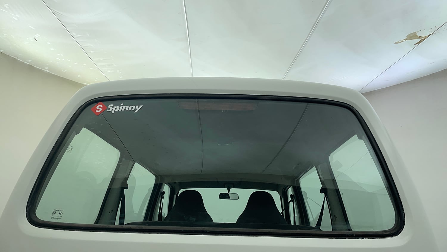 Used 2013 Maruti Suzuki Eeco 5 STR WITH A/C+HTR Petrol Manual exterior BACK WINDSHIELD VIEW